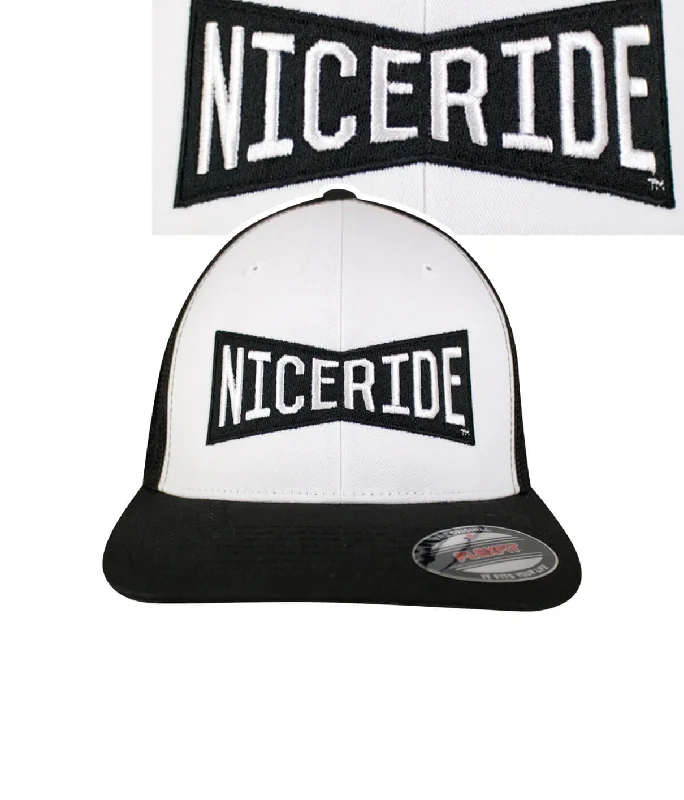 Black Cowboy Hats"Bow Tie" Meshback Flexfit Hat