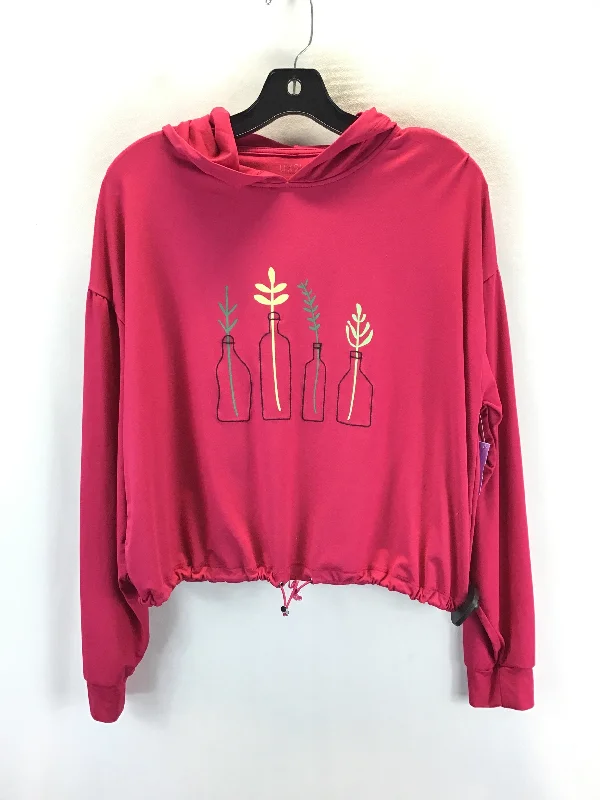 Men's Hoodies with Appliqué DetailsSweatshirt Hoodie By Clothes Mentor In Red, Size: S Men's Hoodies with Appliqué DetailsSweatshirt Hoodie By Clothes Mentor In Red, Size: S