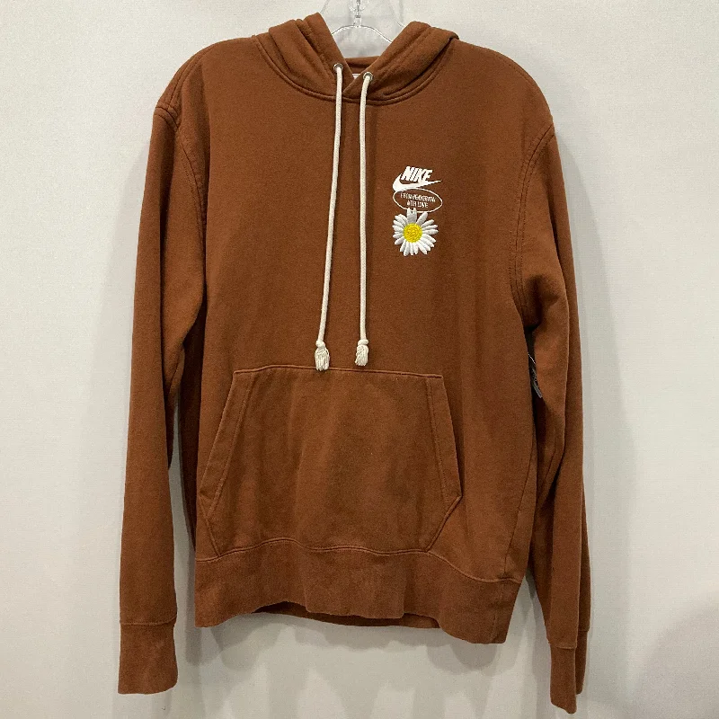 Men's Hoodies for Every BudgetSweatshirt Hoodie By Nike Apparel In Brown, Size: M