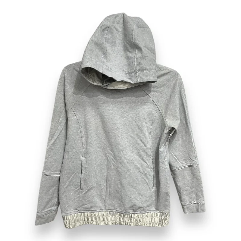 Men's Hoodies with InsulationAthletic Sweatshirt Hoodie By Lululemon In Grey, Size: 8 Men's Hoodies with InsulationAthletic Sweatshirt Hoodie By Lululemon In Grey, Size: 8