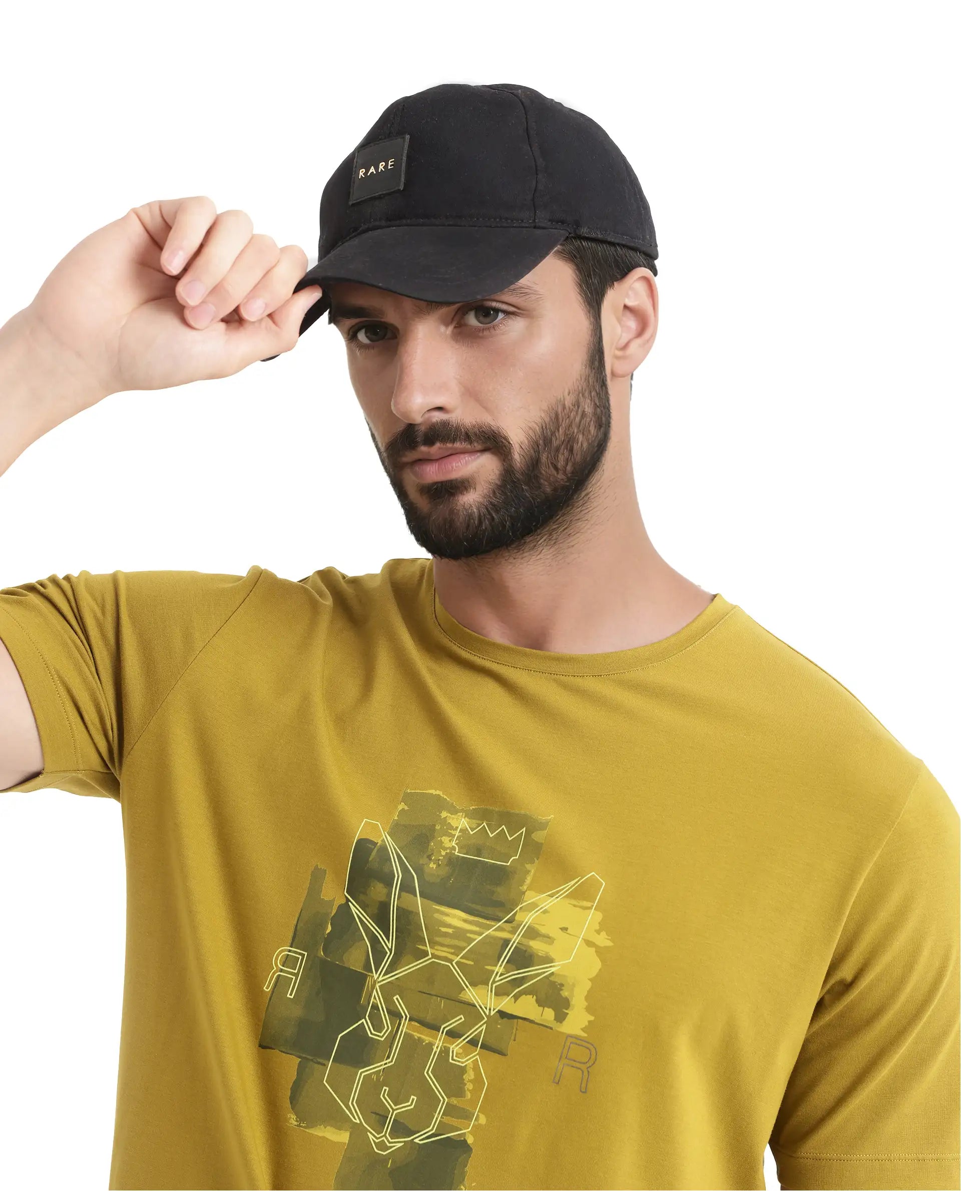 Men's Shirts with Plaid PatternsRare Rabbit Men Nexi Olive Cotton Blend Fabric Short Sleeve Crew Neck HD Print Logo T-Shirt Men's Shirts with Plaid PatternsRare Rabbit Men Nexi Olive Cotton Blend Fabric Short Sleeve Crew Neck HD Print Logo T-Shirt