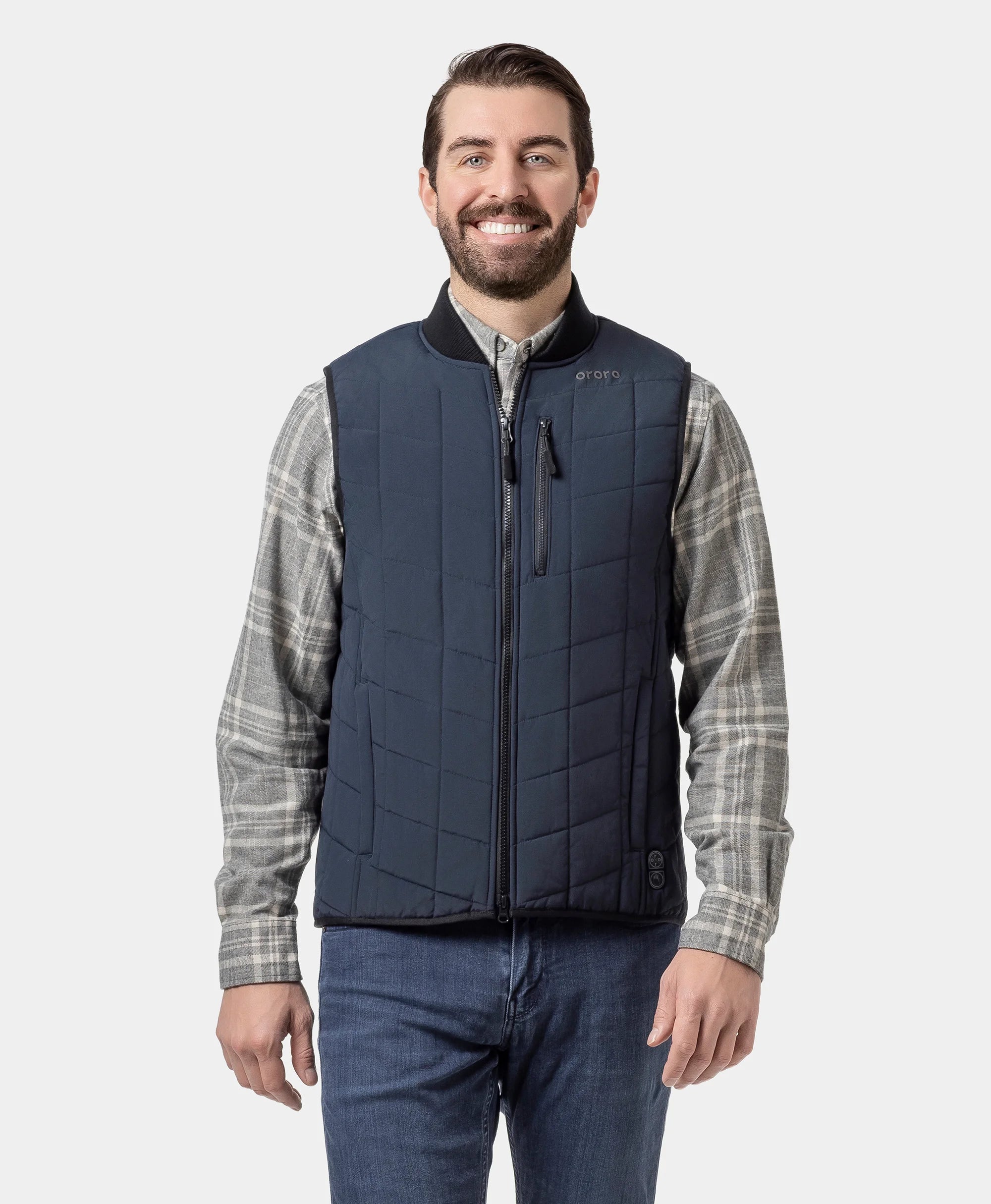 Men's Coats for RunningScranton Men's 5-Zone Insulated Heated Bomber Vest