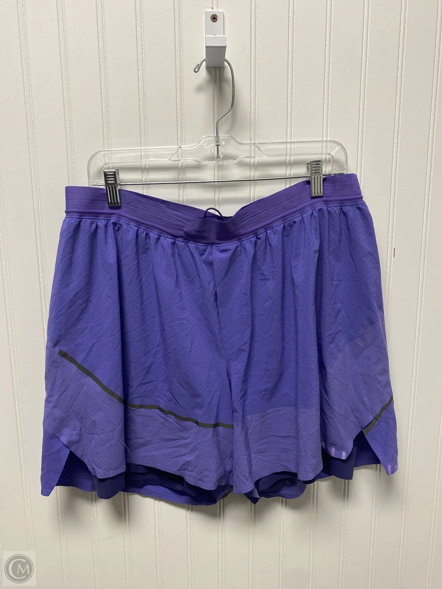 Breathable Fabric Men's Running ShortsAthletic Shorts By Lululemon In Blue, Size: 1x Breathable Fabric Men's Running ShortsAthletic Shorts By Lululemon In Blue, Size: 1x
