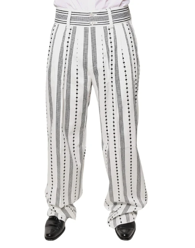 New Arrival Designer Men's JeansDolce & Gabbana Straight Formal Dress Men's Pants