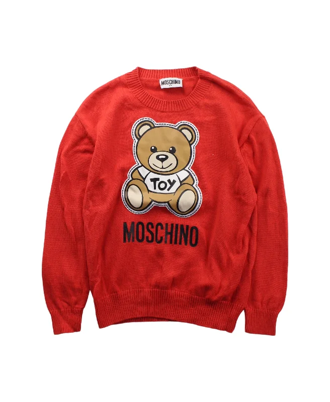 Men's Sweaters with Fair Isle PatternsMoschino Knit Sweater 4T