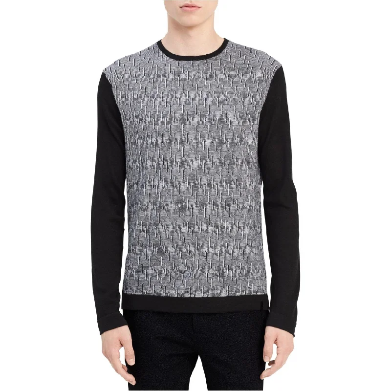 Lightweight Men's Cardigan SweatersCalvin Klein Mens Geo Pullover Sweater