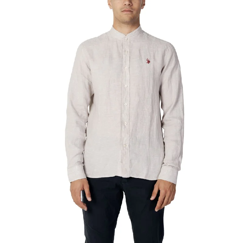 Men's Shirts with Custom MonogramsU.S. POLO ASSN.  Linen Men's Shirt