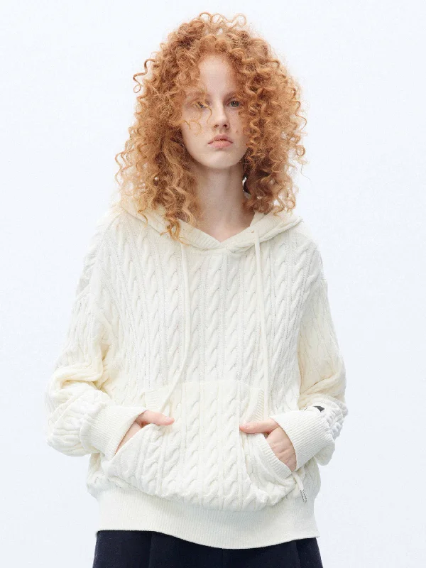 Men's Sweaters with Button-Down PlacketsComfy Hoodie Sweater