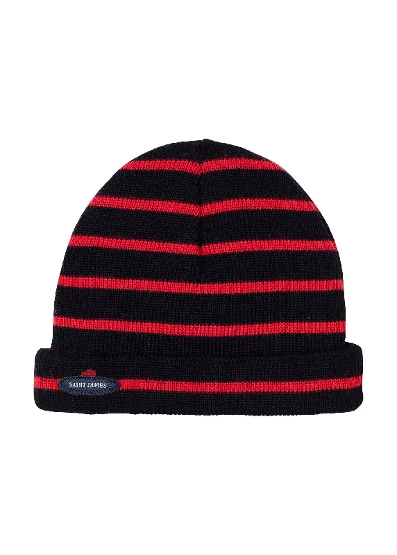 Colorful Straw HatsCartier sailor hat for kids - striped, in soft wool (NAVY/TULIPE) Colorful Straw HatsCartier sailor hat for kids - striped, in soft wool (NAVY/TULIPE)