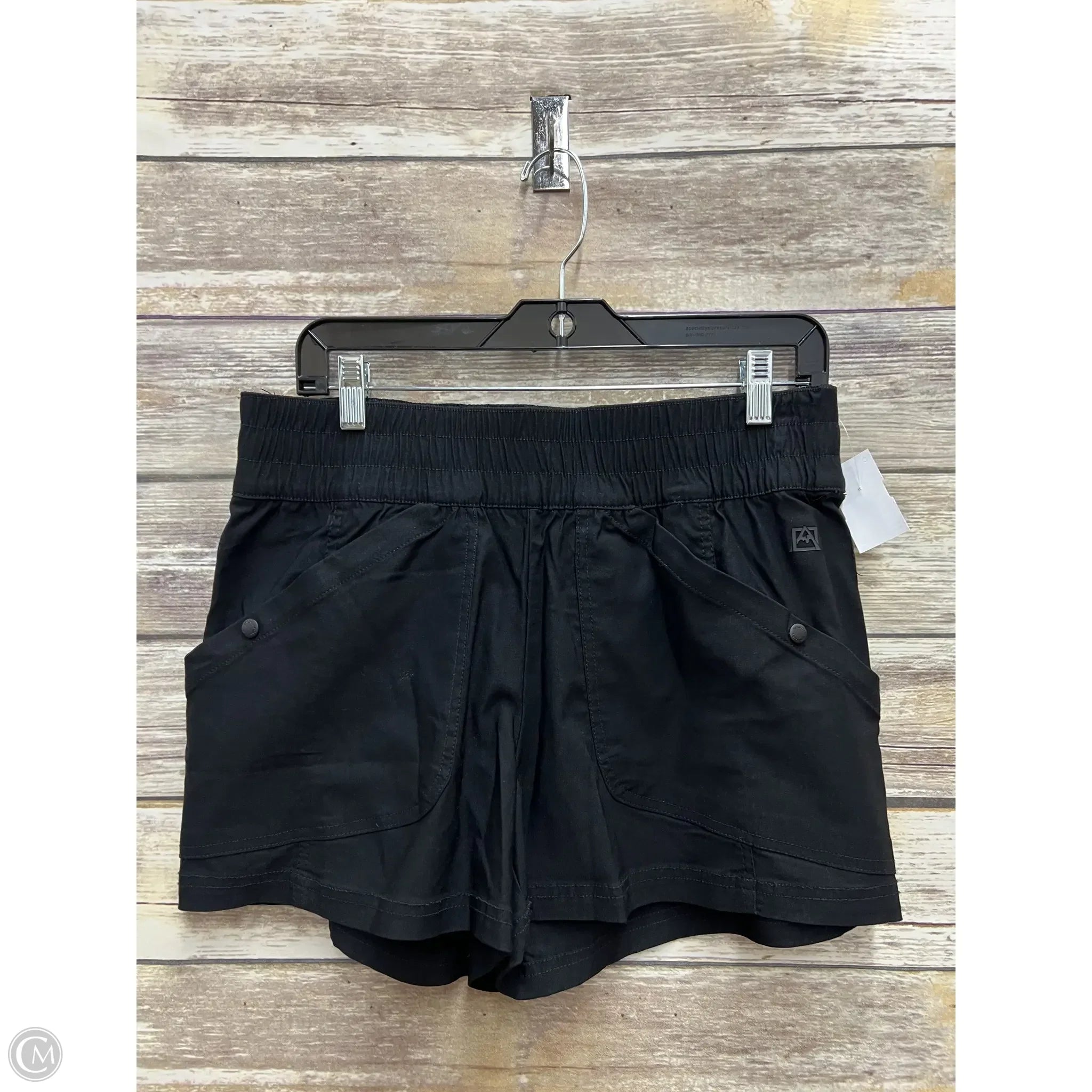 Men's Elastic-Waisted Loungewear ShortsShorts By Hollister In Black, Size: M