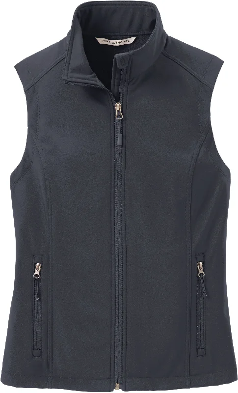 Men's Coats with Multi-Pocket DesignPort Authority Ladies Core Soft Shell Vest