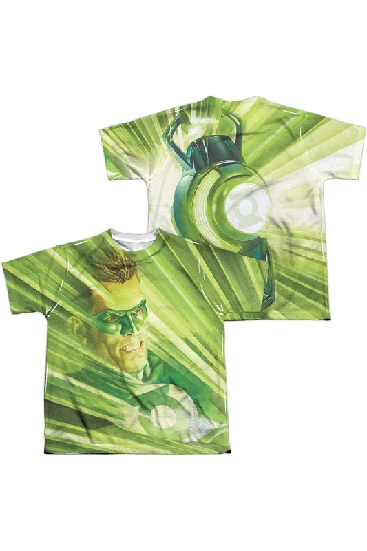 Men's Shirts with Zippered PocketsDC Comics Rays Of Light (Front/Back Print) Short Sleeve Youth Poly Crew Tee / T-Shirt Men's Shirts with Zippered PocketsDC Comics Rays Of Light (Front/Back Print) Short Sleeve Youth Poly Crew Tee / T-Shirt