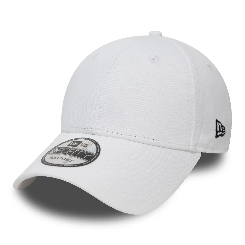 Retro Fedora CapsNew Era Flag White 9FORTY Cap