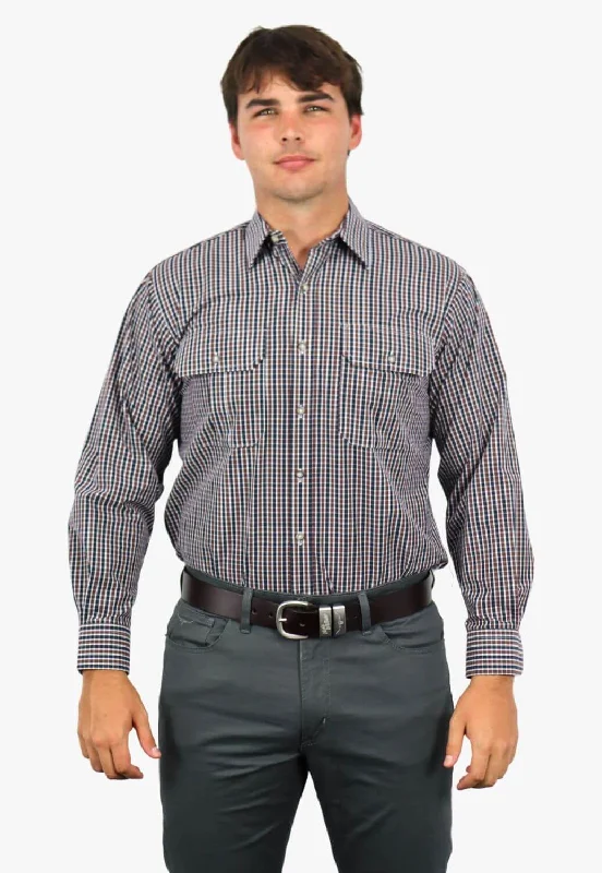 Men's Denim Shirts for a Rugged LookCountry Tradition Mens Long Sleeve Shirt