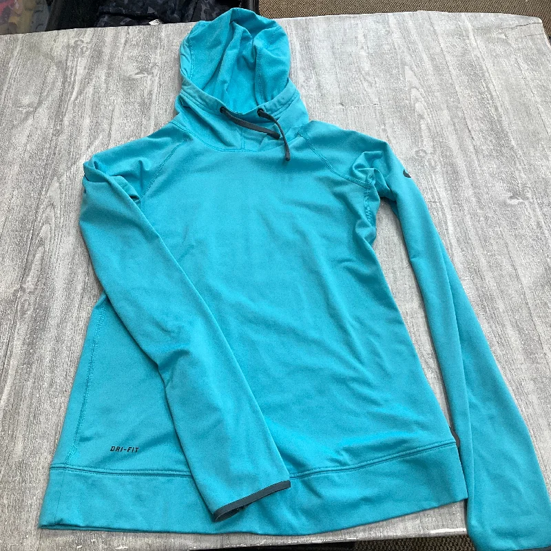 Men's Hoodies with Button-Down PocketsAthletic Sweatshirt Hoodie By Nike In Blue, Size: S Men's Hoodies with Button-Down PocketsAthletic Sweatshirt Hoodie By Nike In Blue, Size: S
