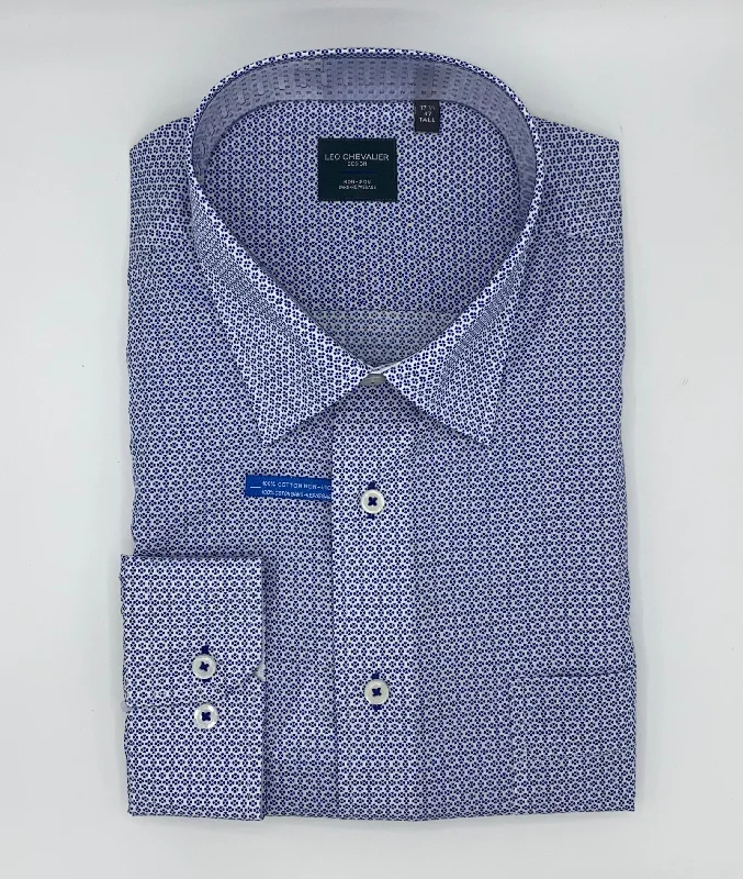 Men's Polo Shirts for Sports and Casual WearLeo Chevalier Long Sleeve Dress Shirt - Tall Sizes - 621176 Men's Polo Shirts for Sports and Casual WearLeo Chevalier Long Sleeve Dress Shirt - Tall Sizes - 621176