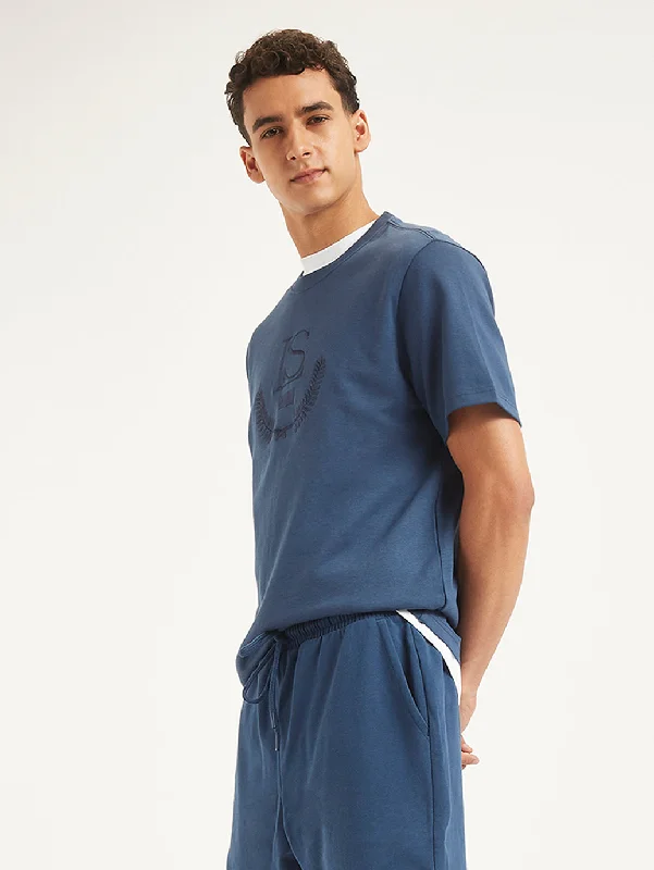 Men's Short-Sleeved ShirtsMen's Embroidered Regular Fit T-Shirt
