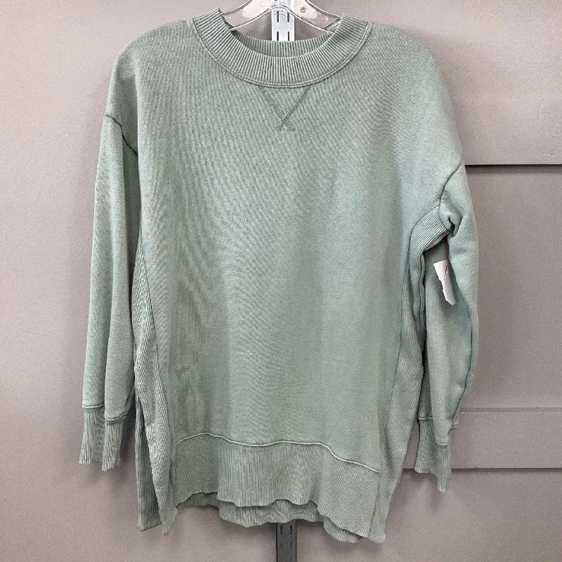 Men's Hoodies with Wind-Resistant FabricSweatshirt Crewneck By Aerie In Green, Size: Xs Men's Hoodies with Wind-Resistant FabricSweatshirt Crewneck By Aerie In Green, Size: Xs