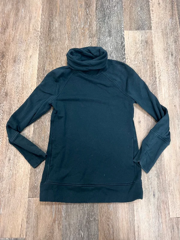Men's Hoodies with Zipper DetailsAthletic Sweatshirt Collar By Lululemon In Blue, Size: 4 Men's Hoodies with Zipper DetailsAthletic Sweatshirt Collar By Lululemon In Blue, Size: 4