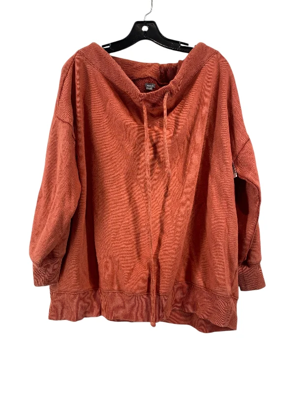 Men's Hoodies with Kangaroo PocketsSweatshirt Crewneck By Aerie In Orange, Size: M