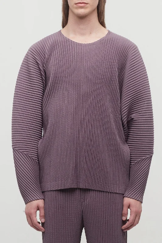 Waterproof Men's ParkasHomme Plissé Issey Miyake January Top in Rose Brown