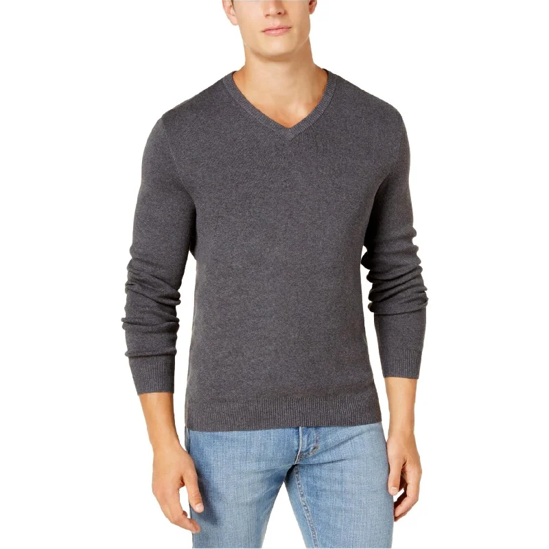 Men's Sweaters with Fold-Over CuffsClub Room Mens Knit Pullover Sweater