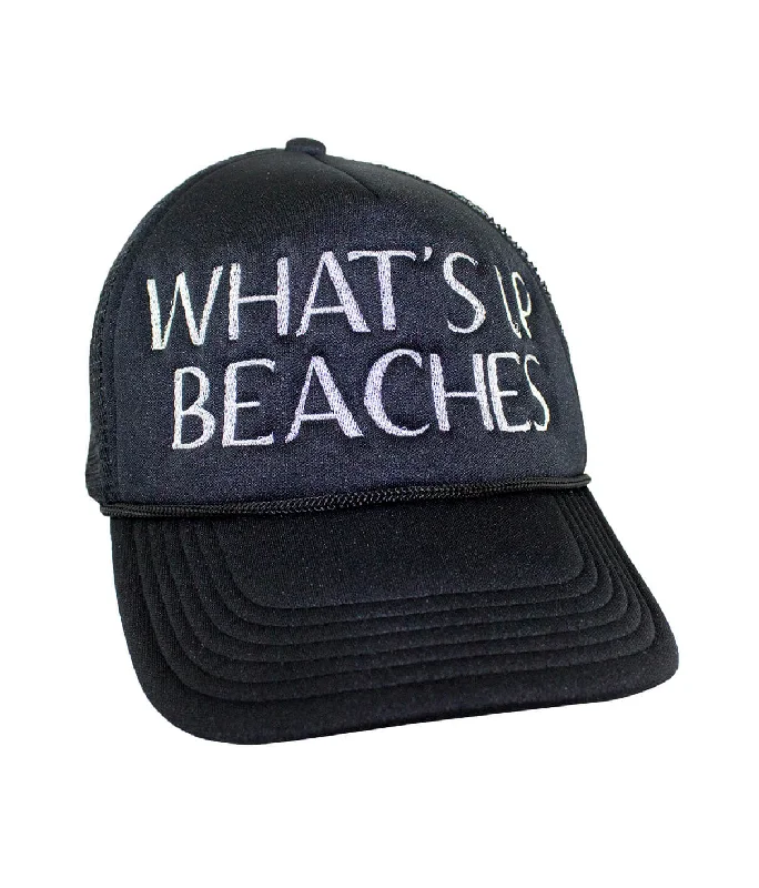 Boys' Baseball Caps"What's Up Beaches" Foam Trucker Hat
