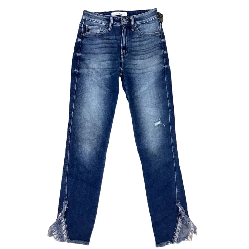 Relaxed-Fit Men's JeansJeans Designer By Kancan In Blue Denim, Size: 4