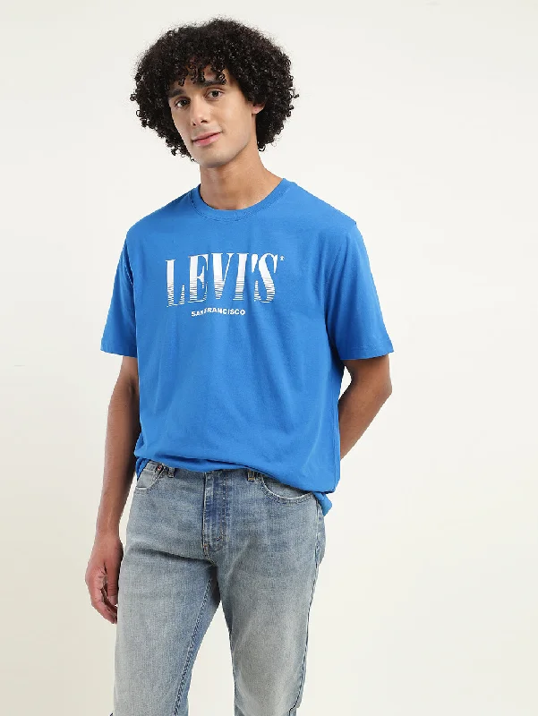 Men's Shirts for Outdoor ActivitiesMen's Brand Logo Oversized T-Shirt
