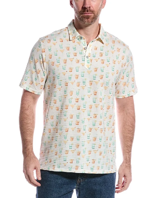 Men's Shirts with Drawstring WaistbandsTommy Bahama Costa Wave Seersipper Polo Shirt Men's Shirts with Drawstring WaistbandsTommy Bahama Costa Wave Seersipper Polo Shirt