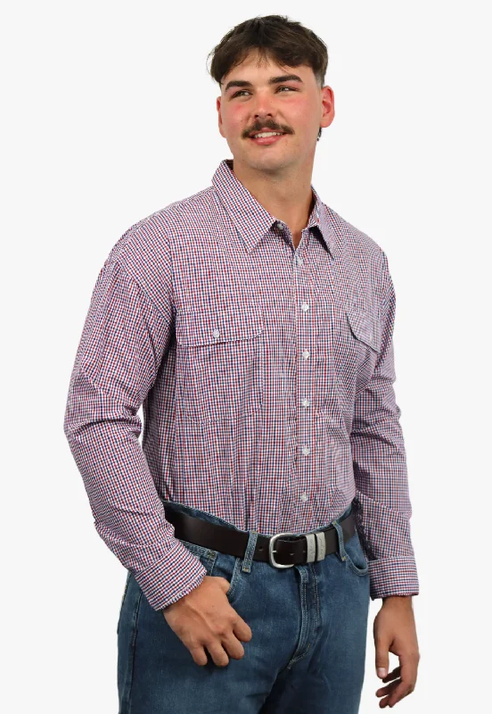Men's Fishing Shirts for Water SportsBisley Mens Long Sleeve Checked Shirt