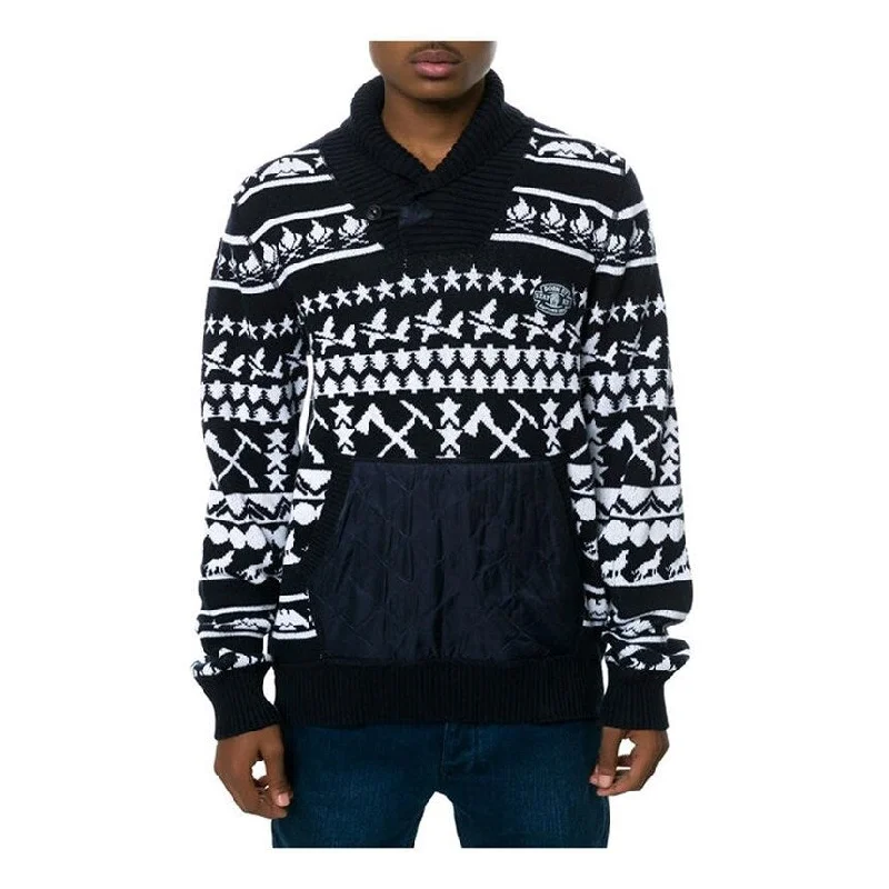 Men's Sweaters with Zippered PocketsBorn Fly Mens The Aviator Cardigan Sweater