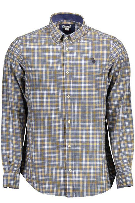 Men's Shirts with French CuffsU.S. POLO ASSN. Slim Fit Button-Down Collar Shirt in Men's Men's Shirts with French CuffsU.S. POLO ASSN. Slim Fit Button-Down Collar Shirt in Men's