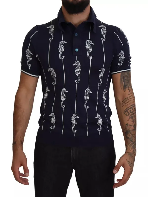 Men's Performance Shirts for SportsDolce & Gabbana Sea Horse Colla Polo Men's T-shirt (Pre-Owned) Men's Performance Shirts for SportsDolce & Gabbana Sea Horse Colla Polo Men's T-shirt (Pre-Owned)