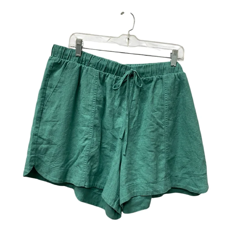 Tailored-Fit Men's Dress and Office ShortsShorts By Universal Thread In Green, Size:1X Tailored-Fit Men's Dress and Office ShortsShorts By Universal Thread In Green, Size:1X