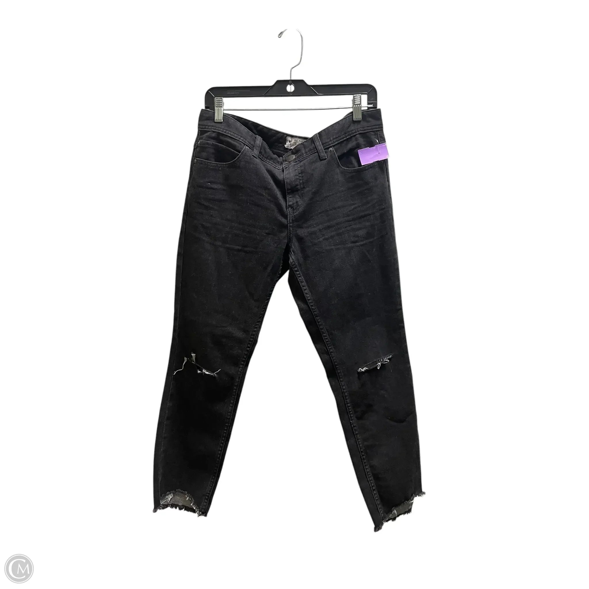 Dark Indigo Men's JeansJeans Straight By Free People In Black, Size: 12