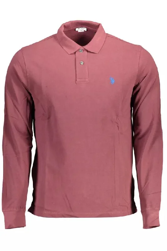Men's Shirts with Full PlacketsU.S. POLO ASSN. Elegant Long-Sleeved Polo Men's Shirt Men's Shirts with Full PlacketsU.S. POLO ASSN. Elegant Long-Sleeved Polo Men's Shirt