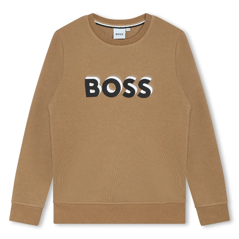Men's Sweaters with BeadsBrown Sweatshirt