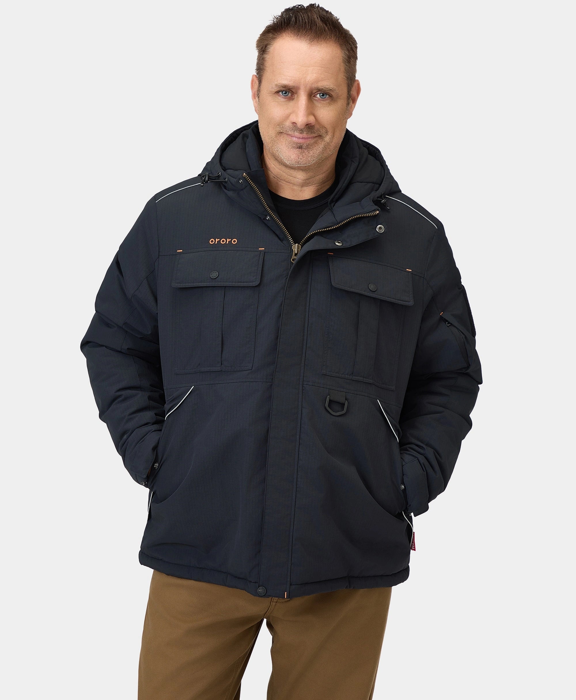 Men's Coats for Everyday WearMissoula SureWarm® Men's 6-Zone Dual-Control Dual-Source Heated Jacket