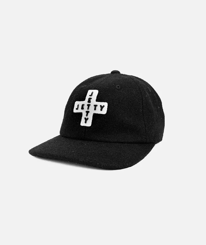 Vibrant Baseball HatsPortside Snapback - Black