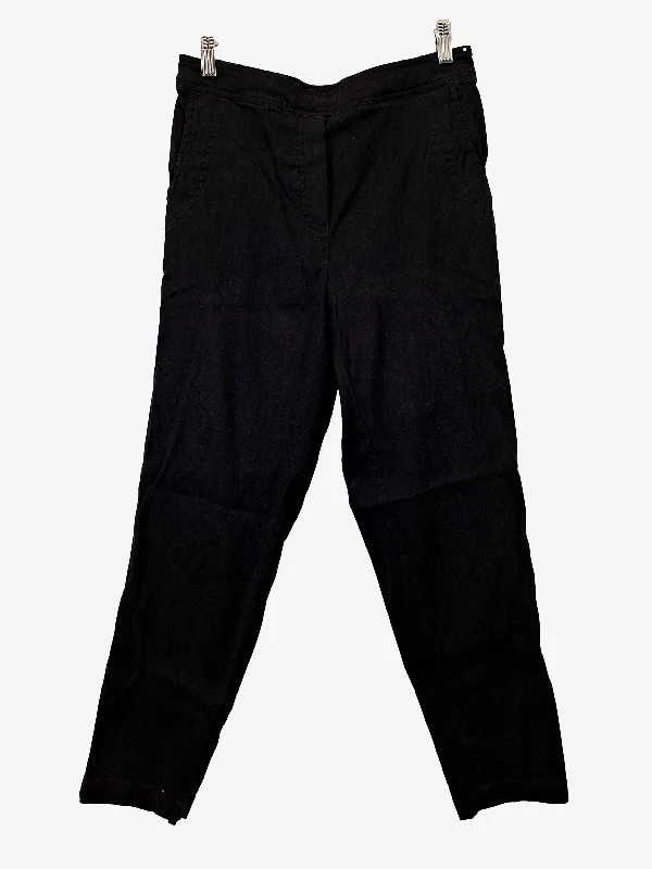 Baggy Men's JeansTrenery Linen Blend Slim Fit Everyday Pants Size 8