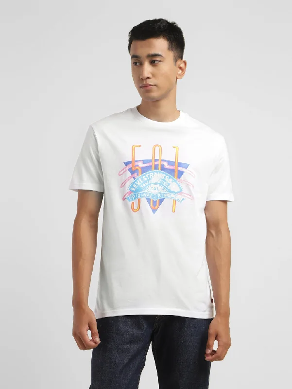 Men's Shirts with TiesMen's Graphic Print Crew Neck T-shirt