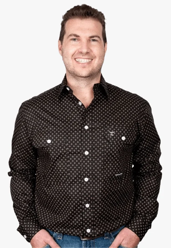 Men's Patterned Button-Down Shirts for Added InterestJust Country Mens Austin Long Sleeve Shirt Men's Patterned Button-Down Shirts for Added InterestJust Country Mens Austin Long Sleeve Shirt