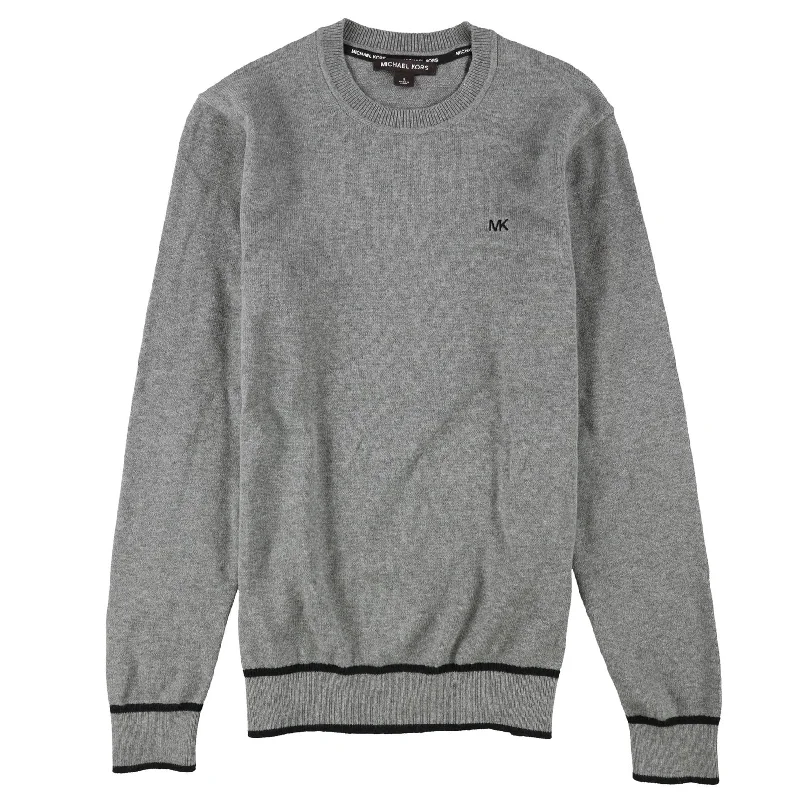 Men's Sweaters with Button-Up CollarsMichael Kors Mens 2-Tone Pullover Sweater, Grey, Small Men's Sweaters with Button-Up CollarsMichael Kors Mens 2-Tone Pullover Sweater, Grey, Small