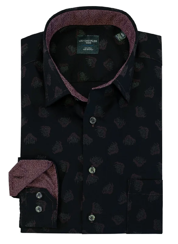 Men's Limited Edition Shirts for ExclusivityLeo Chevalier L/S Non-Iron Spread Collar Sport Shirt - 525465 0998 Men's Limited Edition Shirts for ExclusivityLeo Chevalier L/S Non-Iron Spread Collar Sport Shirt - 525465 0998