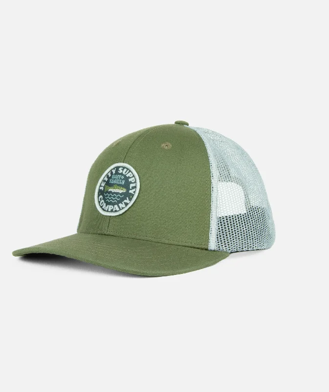 Warm Woolen HatsTrout Trucker - Agave