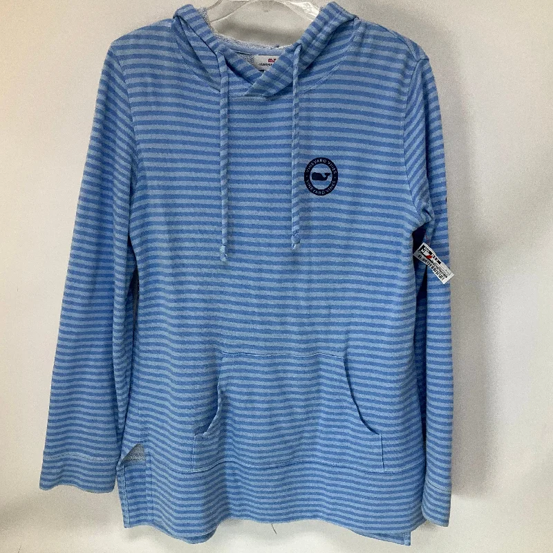 Men's Hoodies with Vintage StyleSweatshirt Hoodie By Vineyard Vines In Striped Pattern, Size: S Men's Hoodies with Vintage StyleSweatshirt Hoodie By Vineyard Vines In Striped Pattern, Size: S