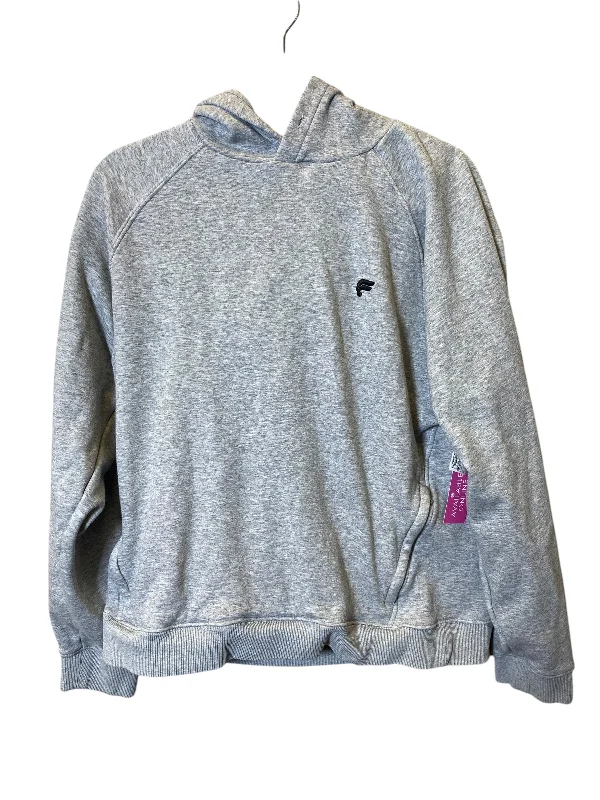 Men's Hoodies with Reinforced StitchingSweatshirt Hoodie By Fabletics In Grey, Size: M Men's Hoodies with Reinforced StitchingSweatshirt Hoodie By Fabletics In Grey, Size: M
