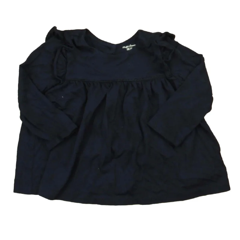 Men's Scoop Neck T-Shirts for a Relaxed FeelRalph Lauren Girls Navy Long Sleeve Shirt Men's Scoop Neck T-Shirts for a Relaxed FeelRalph Lauren Girls Navy Long Sleeve Shirt
