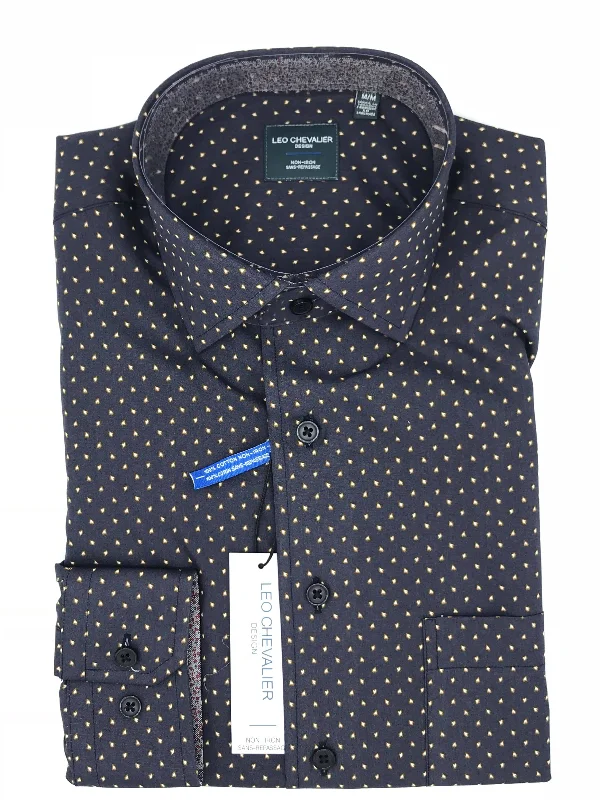 Men's Golf Shirts for On-Course StyleLeo Chevalier Sport Shirt - 521484 1998 "navy"
